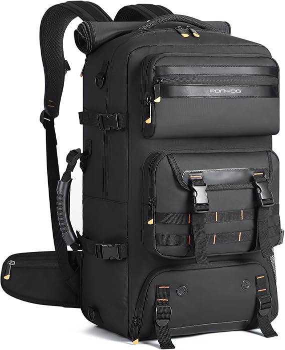 Packease Travel Backpack for Men - Carry On Laptop Backpack with USB Charging Port