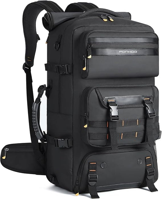 Packease Travel Backpack for Men - Carry On Laptop Backpack with USB Charging Port