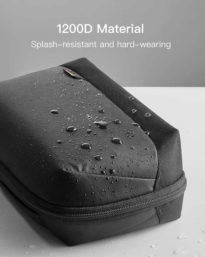 Packease Electronics Organizer Travel Case - Waterproof Tech Pouch