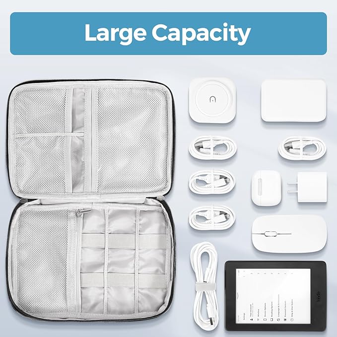 Packease ProCase Electronics Organizer Travel Case, Tech Bag Accessories
