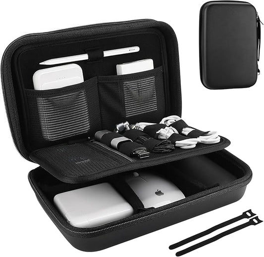 Packease ProCase Hard Travel Electronic Organizer Case for MacBook Power Adapter