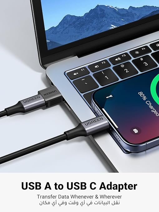 UGREEN USB C to USB Adapter 2Pack 10Gbps Type C to A Connector