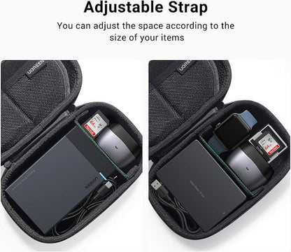 UGREEN Electronic Organizer, Travel Organizer for Electronics Accessories Water-resistant