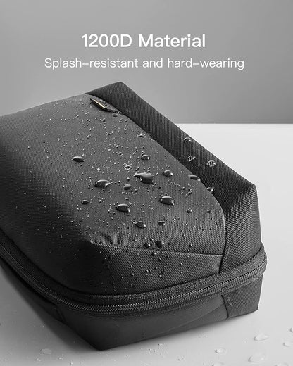 Packease Electronics Organizer Travel Case - Waterproof Tech Pouch
